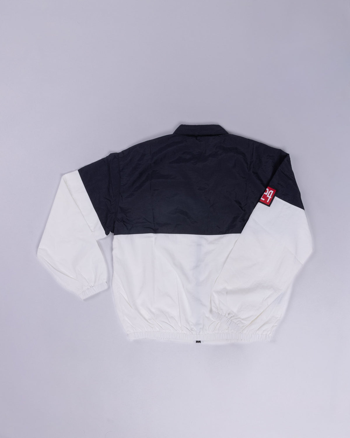 Voyage Sports Jacket Navy/White, back, laid flat