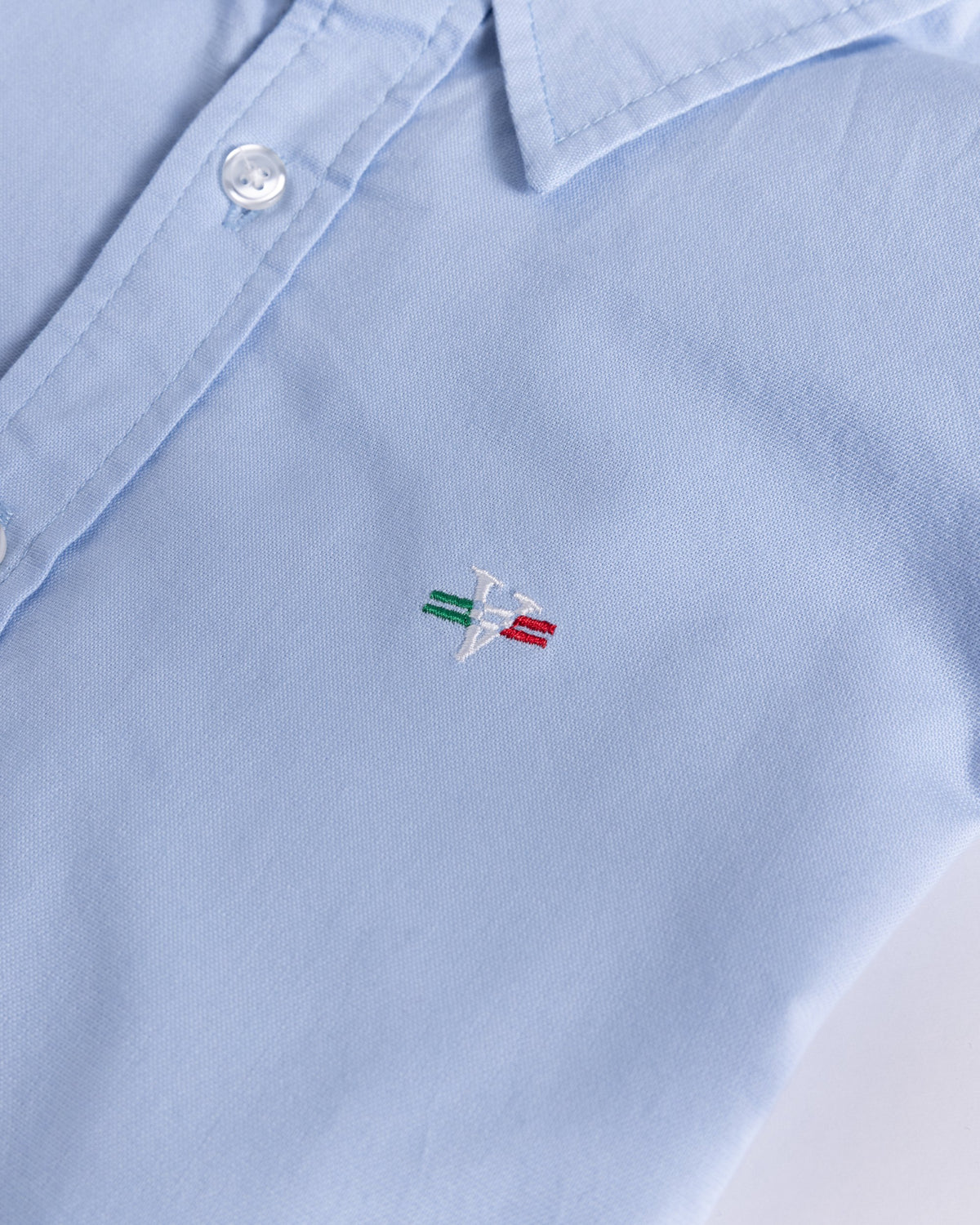 Voyage Principal Button Up Shirt Blue, detail
