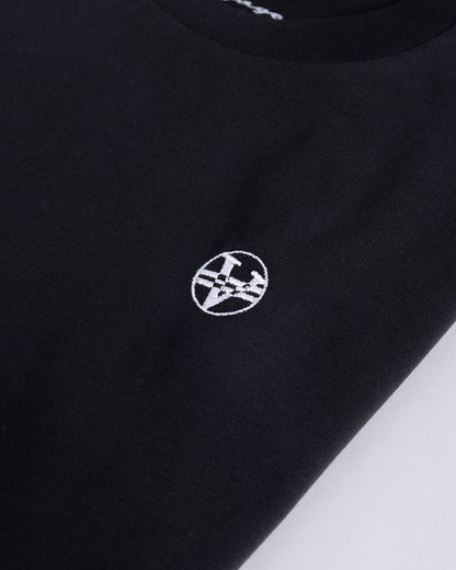 Voyage Icon Tee Black, detail