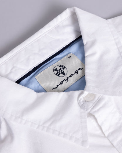 Voyage Principal Button Up Shirt White, detail