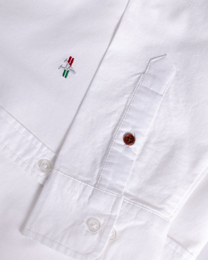 Voyage Principal Button Up Shirt White, detail