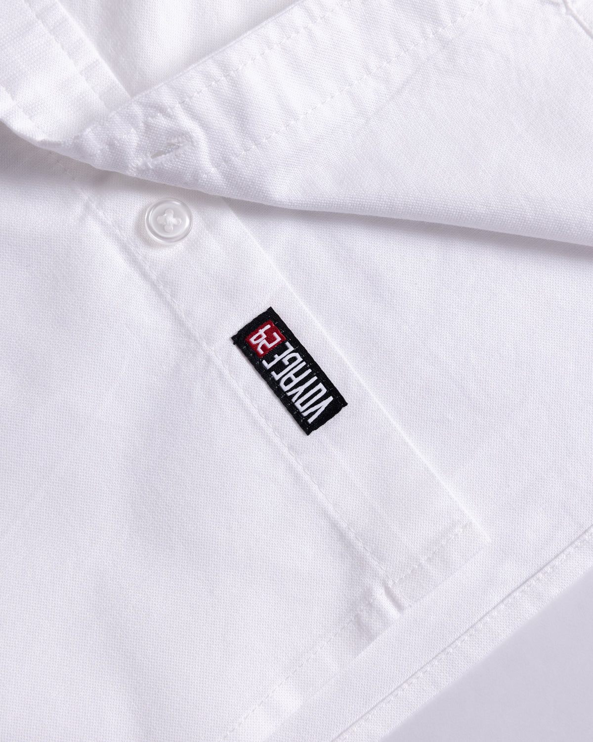Voyage Principal Button Up Shirt White, detail